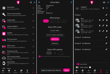 Ape Labs Connect 2.0 IP Grey | App + Wireless DMX, iOS & Android (ID: 8152)