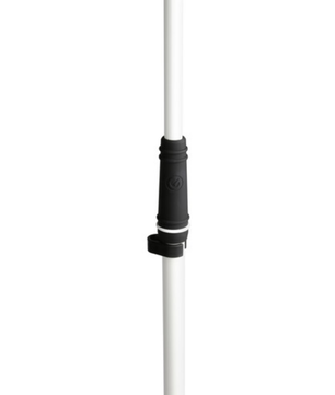 Gravity Stands GMS23W | 39-63 Inch Height Range | Round Base Microphone Stand White