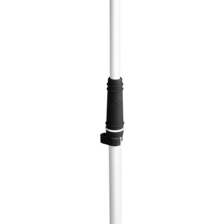 Gravity Stands GMS23W | 39-63 Inch Height Range | Round Base Microphone Stand White
