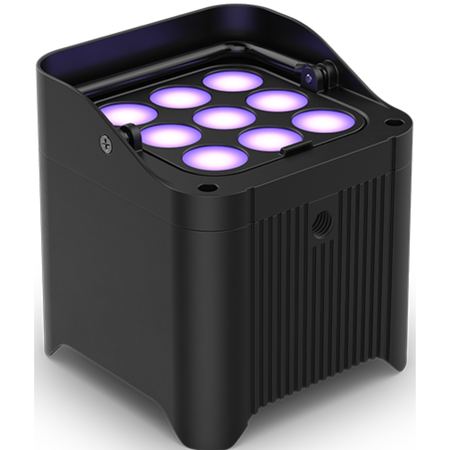 Chauvet DJ Freedom Par H9 IP | Wireless Hex LED Uplight | Compact IP54 Fixture with RF & D-Fi