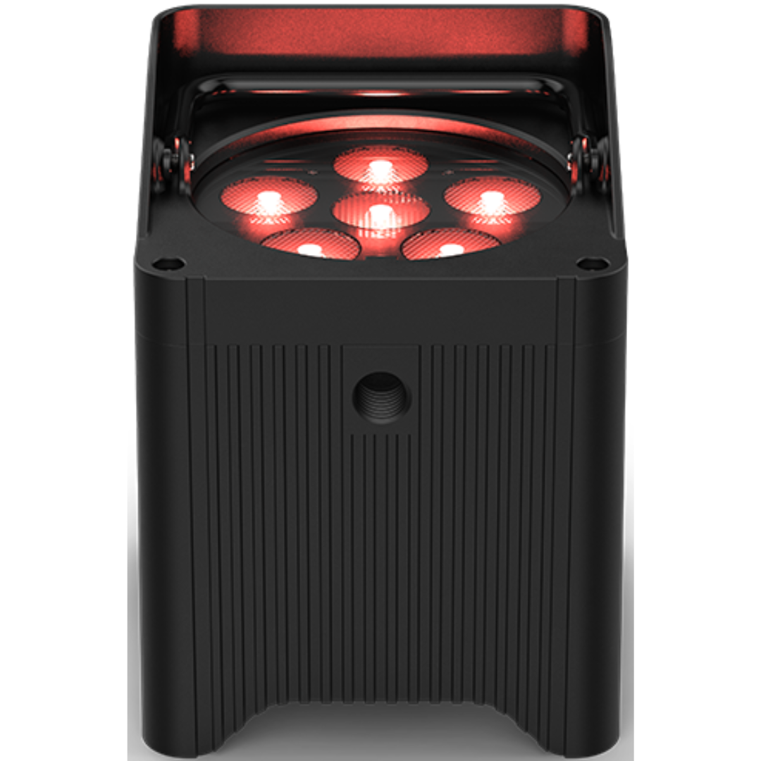 Chauvet DJ Freedom Par T6 | Wireless RGB Uplight with RF Remote Control | Magnetic Diffuser & OLED Display