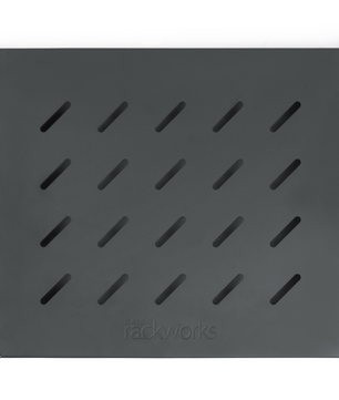 Gator GRW-SHELF1SLD | 1U Sliding Rack Shelf | 13.8in Vented Steel Design