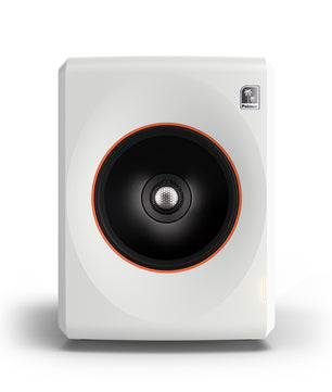 Palmer Orbit 11 W | Dual 8in Woofers - 116dB SPL | White 3-Way Coaxial Studio Monitor