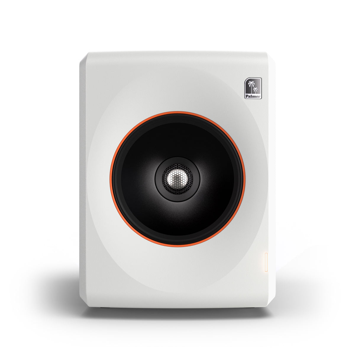 Palmer Orbit 11 W | Dual 8in Woofers - 116dB SPL | White 3-Way Coaxial Studio Monitor