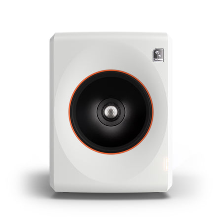 Palmer Orbit 11 W | Dual 8in Woofers - 116dB SPL | White 3-Way Coaxial Studio Monitor