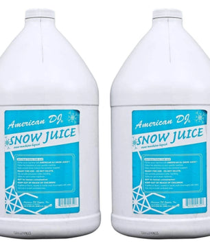 American DJ Snow Gal 2-Pack | 2 Gallons of Snow Machine Fluid for Flurry Effects