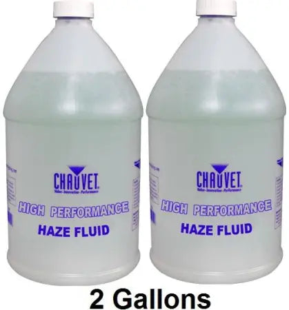 Chauvet DJ HFG Haze Fluid 2-Pack | 2 Gallons of Water-Based, Residue-Free Performance Haze