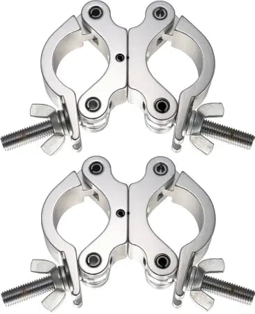Global Truss Swivel Clamp/N Pair | 2in Dual Narrow Swivel Clamp | 360° Rotation for F31-F34 Truss