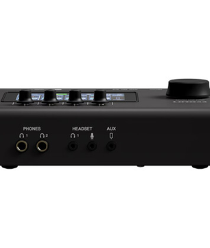 Yamaha URX44 B | 32-Bit Interface with DSP & Touchscreen | 4 Mic Inputs + microSD Multitrack Recording