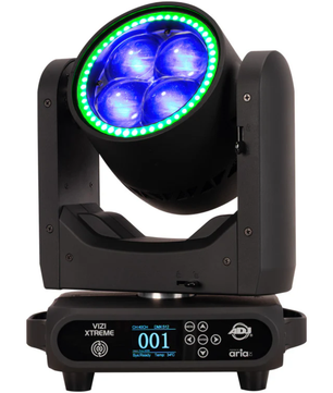 American DJ Vizi Xtreme | 240W RGBL Beam Wash with Zoom | 360° Pan/Tilt & Pixel Ring Effects