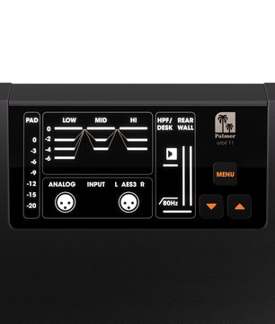 Palmer Orbit 11 | Dual 8in Woofers - 116dB SPL | Coaxial 3-Way Studio Monitor