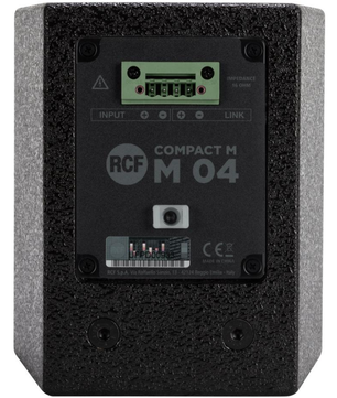 RCF COMPACT M 04 | 4in - 113dB | Two-Way Passive Installation Speaker