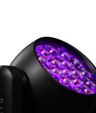 Rasha K2 | 19x25W RGBW - 10000 Lumens | Zoom Wash with Pixel Rings