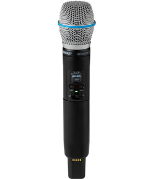 Shure SLXD24+/B87A-G57 | Handheld Wireless with Beta 87A Mic | 138MHz Tuning & ShowLink® Control