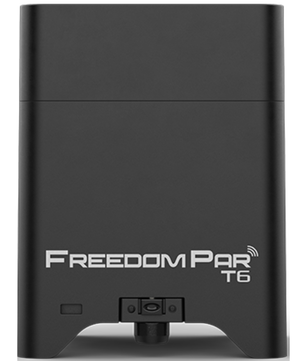 Chauvet DJ Freedom Par T6 | Wireless RGB Uplight with RF Remote Control | Magnetic Diffuser & OLED Display