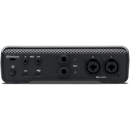 PreSonus Quantum ES 2 | 2x2 USB-C Audio Interface | 24-bit/192 kHz with MAX-HD Preamps