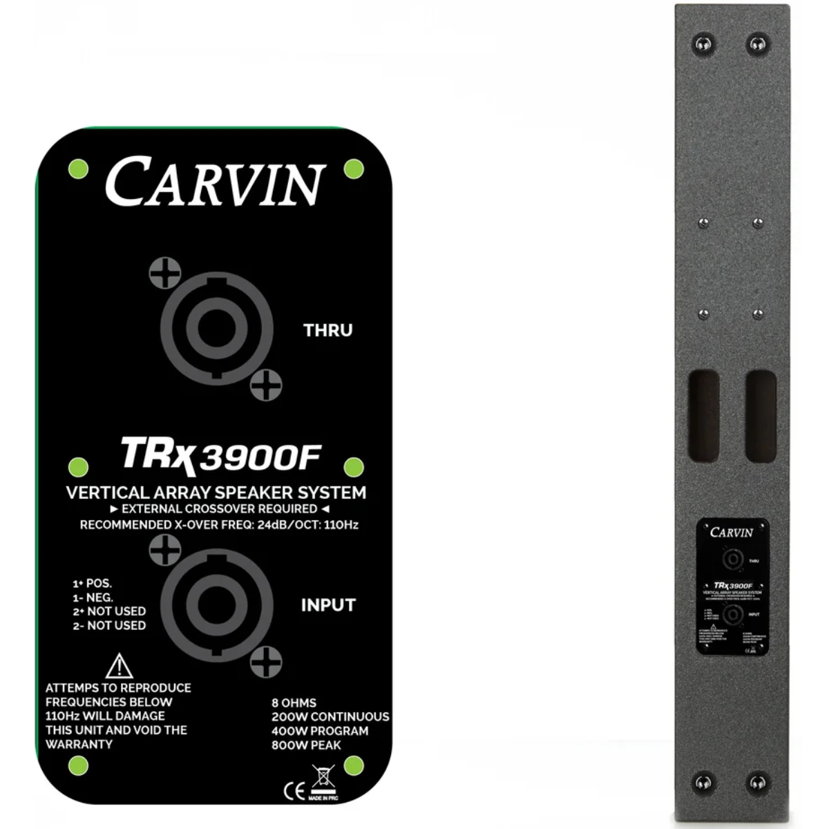 Carvin Audio TRC600A | 8000W - 131dB | Flagship Column Array System with Subs & Carrying Bags