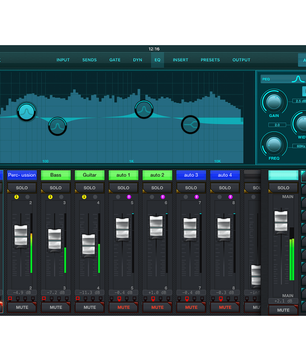 Behringer XR16 | 16-Input Digital Mixer | WiFi Control with USB Recorder