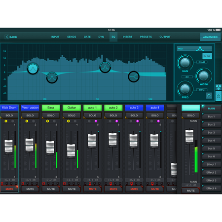 Behringer XR16 | 16-Input Digital Mixer | WiFi Control with USB Recorder