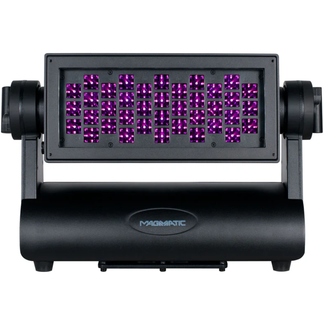 Magmatic Prisma Wash 100 | 38x 2W 365nm UV LEDs | IP65 Wide Beam Outdoor Fixture