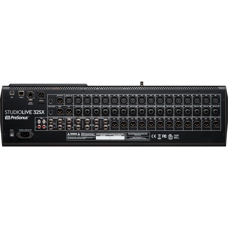 PreSonus StudioLive 32SX | 40-Channel Digital Mixer | Split Fader Workflow with 64x64 USB