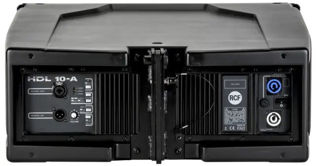 RCF HDL10A | Dual 8″ Woofers – 133 dB | Active Line Array Module with 1400 W Power