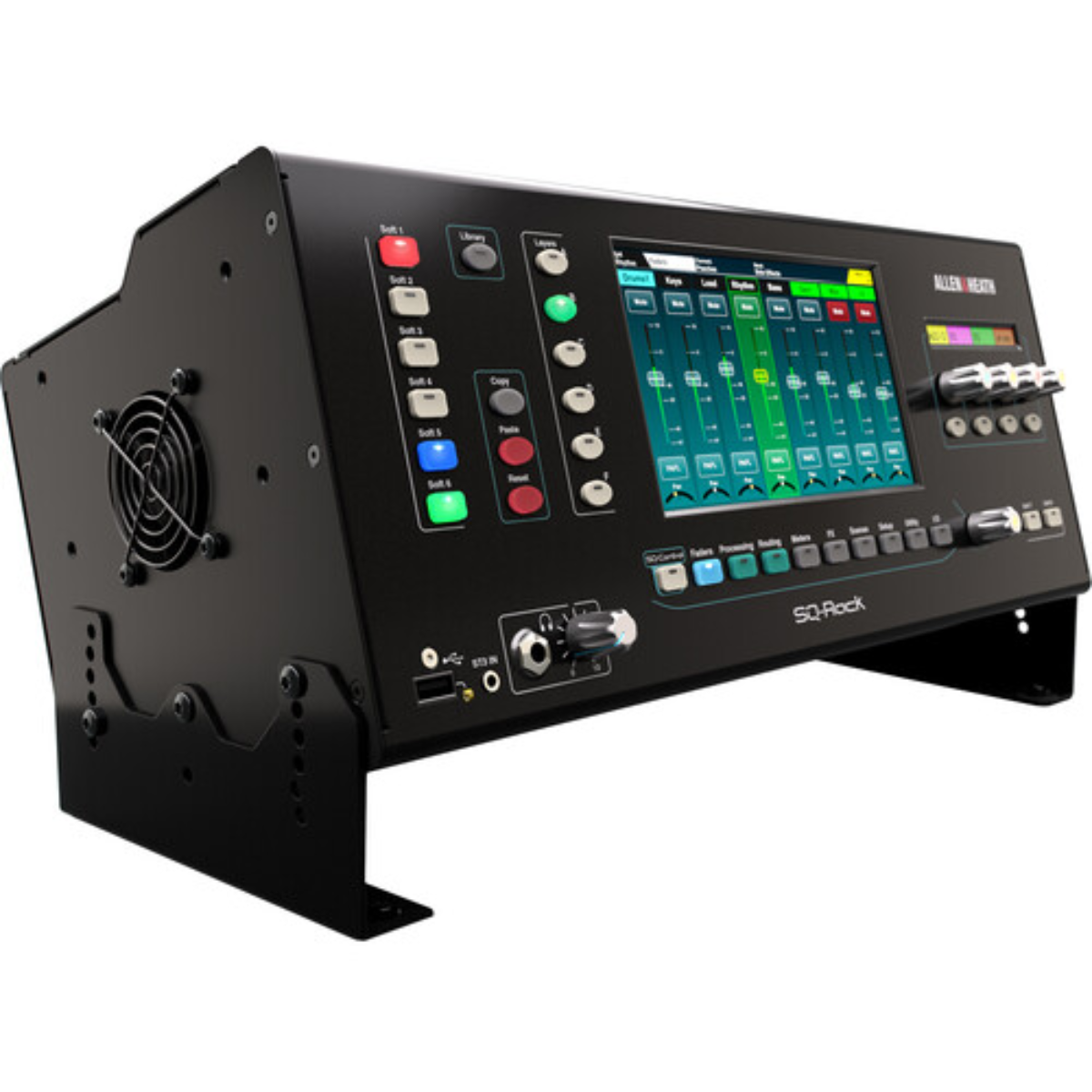 Allen & Heath AH-SQ-RACK | 48-Channel 96kHz Digital Mixer | 4 RU Rackmount Control