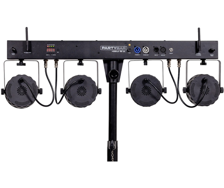 ColorKey PartyBar Mobile 100 EL | Wireless LED Lighting System | Battery-Powered with Stand & Case