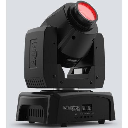 Chauvet DJ Intimidator Spot 110 | Compact LED Moving Head | Color & Gobo Wheels with Sound Activation