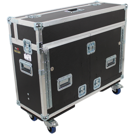 ProX XZF-BWING | Flip-Ready Case for Behringer Wing | Hydraulic Lift with Wheels