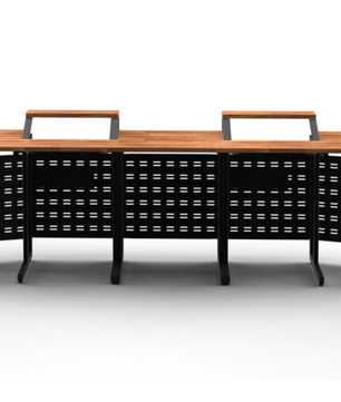 Wavebone Space Station Console Sets 600 | 6U Rack Workstation | Modular Studio Desk