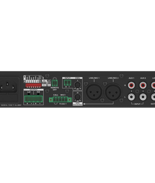 Dynacord U240:1M | 240W Mixer Amplifier | 4 Ohm, 8 Ohm, 70V/100V Output