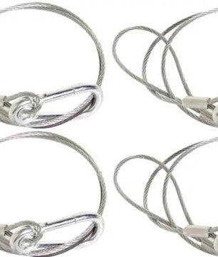 Chauvet DJ CH-05 4-Pack | Safety Cables to Secure Lighting Fixtures