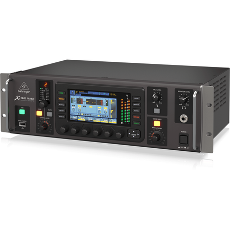 Behringer X32 RACK | 40 Input Digital Mixer | Rackmount with 16 Midas Preamps & Remote Control