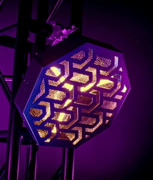 Blizzard Lighting Lux Capacitor 2 | Retro WW Blinder with RGB Aura | 3x60W + 48x3W LEDs
