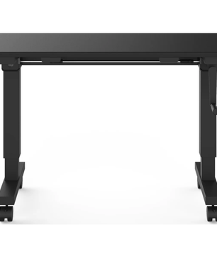 Wavebone Hover Keyboard Stand 900 Black | Height Adjustable Workstation | Compact Hand Crank Desk
