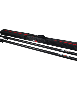 ProX X-ATLAS8FTBLX2 | Adjustable Telescoping Poles Pair | 56in-96in Black Support Set