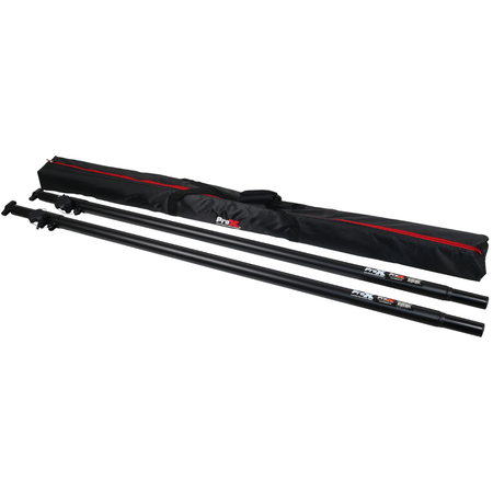 ProX X-ATLAS8FTBLX2 | Adjustable Telescoping Poles Pair | 56in-96in Black Support Set