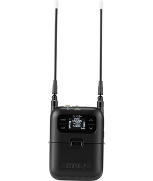 Shure SLXD5PLUS--G57 | Camera-Mount Digital Receiver | 470-608 MHz with AES-256 Encryption