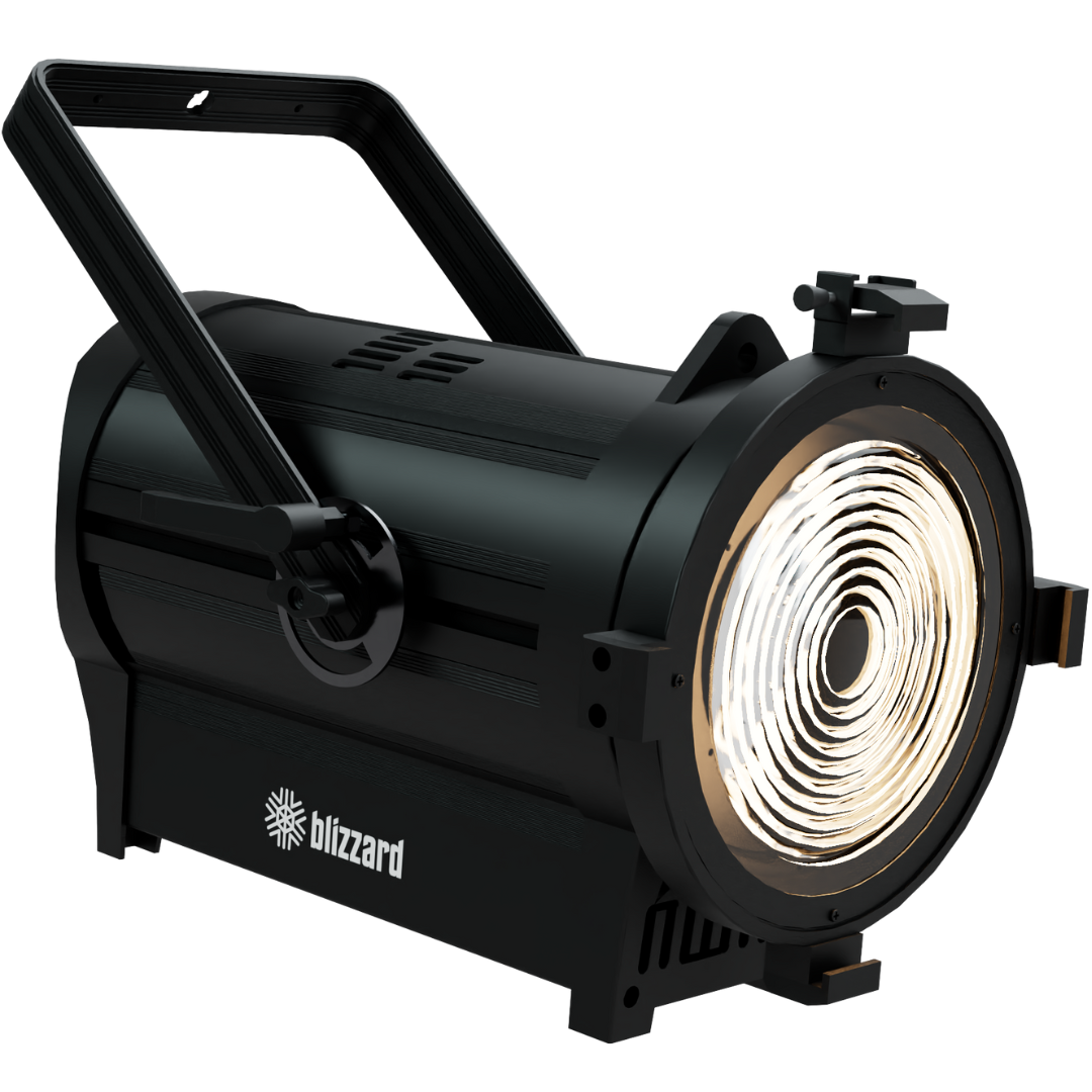 Blizzard Lighting Verismo Fresnel WW | 300W 3200K Warm White LED Fresnel with Motorized Zoom & High CRI