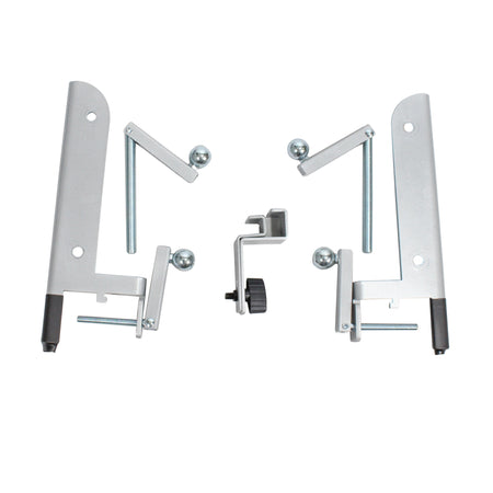 ProX XSQ-ST2 | 2 Step Heavy Duty Stage Stairs | Adjustable 14in to 18in Height with Handrails
