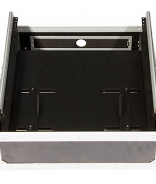 OnStage RSU1000 | Adjustable 19in Rack Top Shelf | Sliding Locking Brackets 8–15in