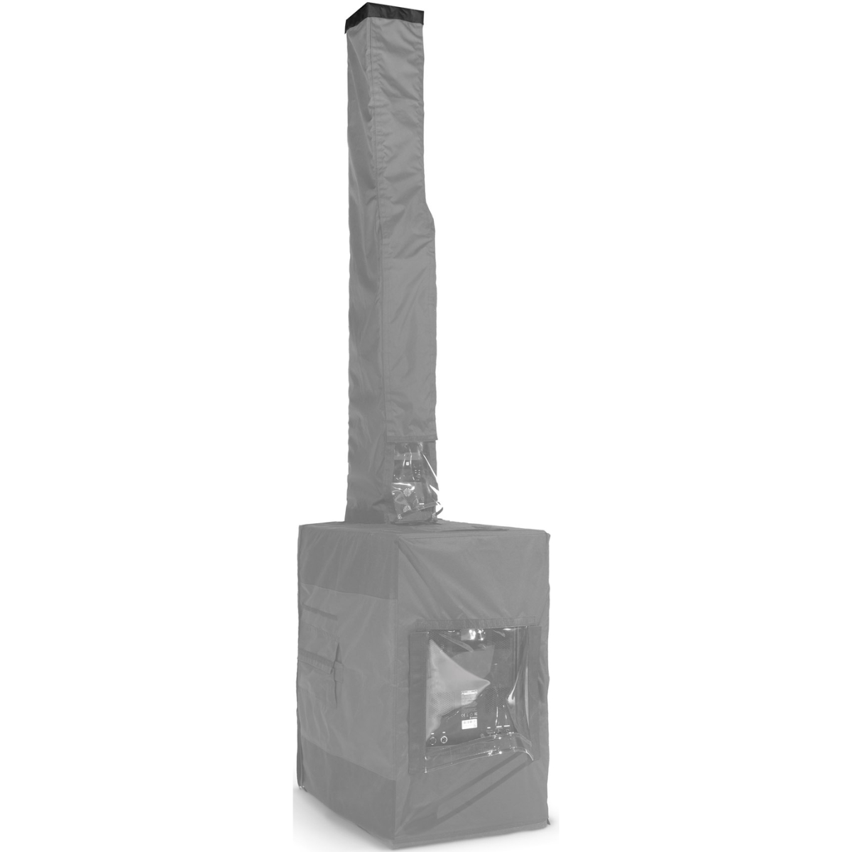 LD Systems MAILA HOOD RC S | Small Rain Hood for Ground Stack Arrays | Velcro Modular Protection