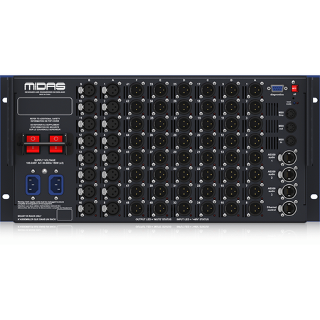 Midas MDS-DL252 | 16-In / 48-Out Digital Stagebox | 96kHz Operation & Remote Configuration