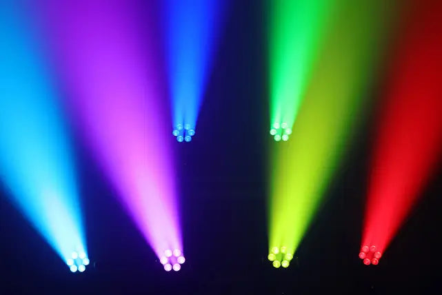 JMAZ ATTCO Wash 100Z | 90W RGBW Moving Head with Zoom | 6°–60° Beam & Built-In Color Effects