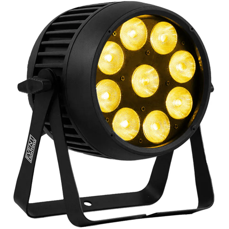 Event Lighting PAR9X12BH-IP | 9 x 12W RGBWAU LEDs | IP65 Battery PAR with Wireless DMX