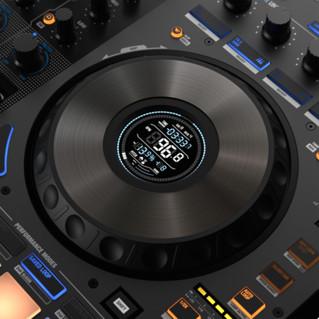 Reloop Mixon 8 Pro | 4-Deck Hybrid DJ Controller | Dual USB, Jog Displays & Standalone Mixer