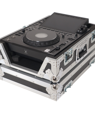ProX XS-CDX | ATA Case for CDJ-3000 Series | Silver Hardware with Doghouse & Foam Interior
