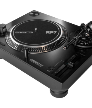 Reloop RP-7 | 7in Direct Drive DJ Turntable | High-Torque Motor & 3-Speed Support