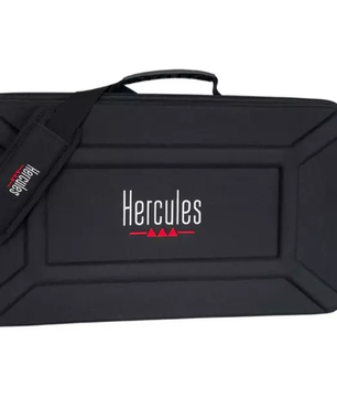 Hercules DJControl Inpulse 500 Premium Travel Bag | Semi-Rigid Case | Custom-Fit Protection with Shoulder Strap